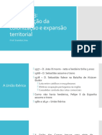 Capítulo 13 - Consolidação Da Colonização e Expansão Territorial