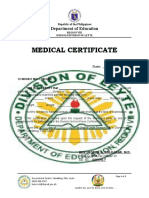 Medical Certificate DSPC