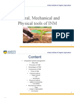 Cultural, Mechanical and Biological Methods of INM