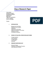 Research Format