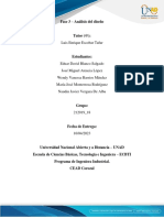 Fase 3 - Análisis Del Diseño PDF