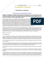 Convocatoria Estabilizacion Acceso Libre Laborales Concurso Oposicion