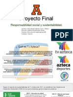 Proyecto Final Sustentabilidad TV AZTECA - Nitze Martin