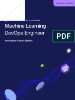 Machine Learning Dev Ops Engineer Nanodegree Program Syllabus