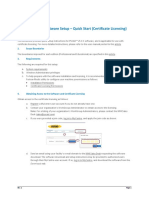 PSCAD - 500 - SoftwareSetup QuickStart Rev1 CertificateLicensing