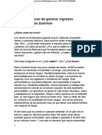 2do - Maestro - Financiero-7 - Maneras - de - Generar - Ingresos - Mientras - Duermes