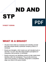 Brand and STP