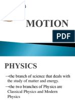 Distance and Displacement 1 PDF