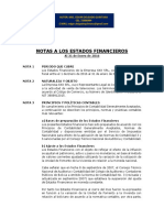 M2 - Notas A Los Estados Financieros PDF