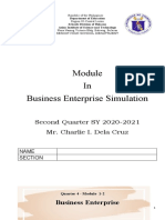 Business Simulation 4th Quarter