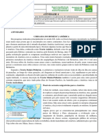 6o HIS Atividade 4 As Origens Da Humanidade Seus Deslocamentos e Os Processos de Sedentarizacao