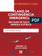 Plano de Contingencia Emergencial em Caso de Falta de Energia Eletrica Nas URS PDF