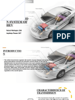 Transmission System of Hev