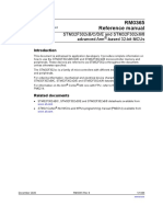 rm0365 Stm32f302xbcde and stm32f302x68 Advanced Armbased 32bit Mcus Stmicroelectronics PDF