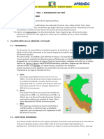 Tema 6 Ecorregiones Del Perú