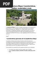 Arquitectura Maya