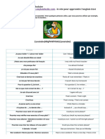 S'exprimer en Classe - Vocabulaire