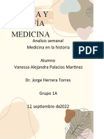 Historia Y Filosofía de La Medicina