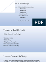 Themes in Twelfth Night