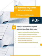 Cours Normes Comptables Internationales 2022