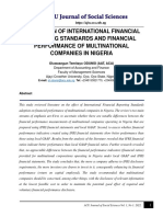 Adoption of International Financial