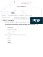 Evaluación Diagnóstica 7mo