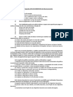 Segunda Lista de Macroeconomia