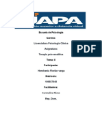 Tarea 8 Terapia Psicoanalítica HV2