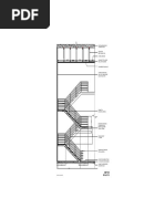 Staircase Section Autocad Drawing (Final)