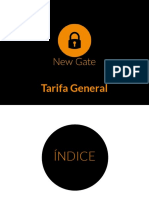 Tarifa General 2021 PDF