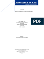 Estrategias para La Construcción de La Práctica de La Paz