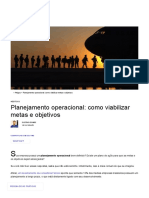 Planejamento Operacional - Como Fazer em 7 Passos! - Blog Do Agendor