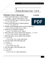 Chapter-1&2 Python Revision Tour I&II PDF