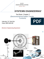 Lecture 05 Electromechanical Systems Transfer Functions