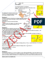 Solutions Exercices de Forces Electromagnc3a9tiques - Loi de Laplace