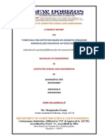 Cyberbullying Detection Based On Semantic Enhanced Marginalised Denoising Autoencoder - Report