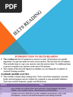 IELTS Reading Curriculum