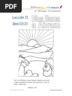 11 Dios Llama A Abram