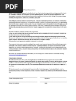 Tenant Consent Form