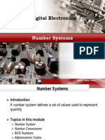 Digital Electronics: Number Systems