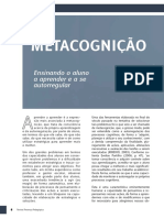 CODEA, A. Metacognição - Ensinando o Aluno A Aprender e A Se Autorregular (Presença Pedagógica)