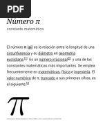 Número π - Wikipedia, la enciclopedia libre