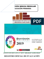 Registro Auxiliar Cuarto Bimestre 2019