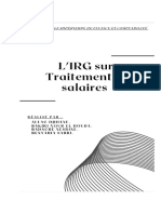 IRG Salaire Et Traitement