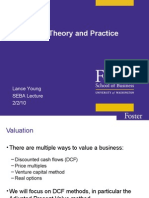 Valuation: Theory and Practice: Lance Young SEBA Lecture 2/2/10