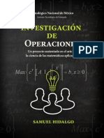 Libro Investigacion de Operaciones Samuel Hidalgo Documento Final y Libro Completo