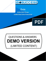 Exin CDCP Demo