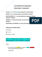 Taller de Matematicas Financieras