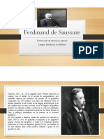 Ferdinand de Saussure