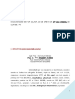 Resposta Do Acusado Acusacao Furto Simples Crime Bagatela Pedido Diligencias Absolvicao Sumaria Desclassificacao Modelo